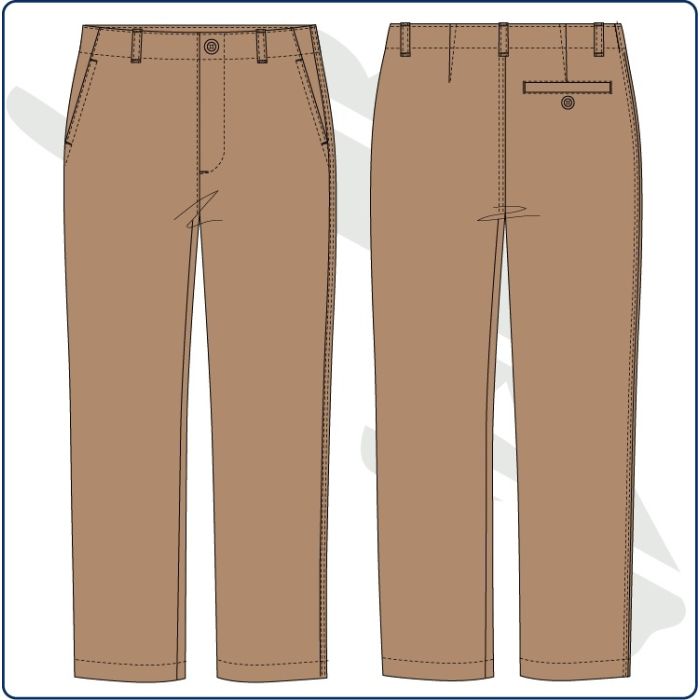 Pantalón largo niña Slim Fit